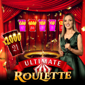 Ultimate Roulette live casino on Bunny Gaming
